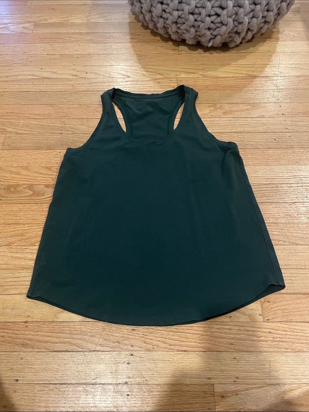 lululemon athletica Dark Green Racerback Tank